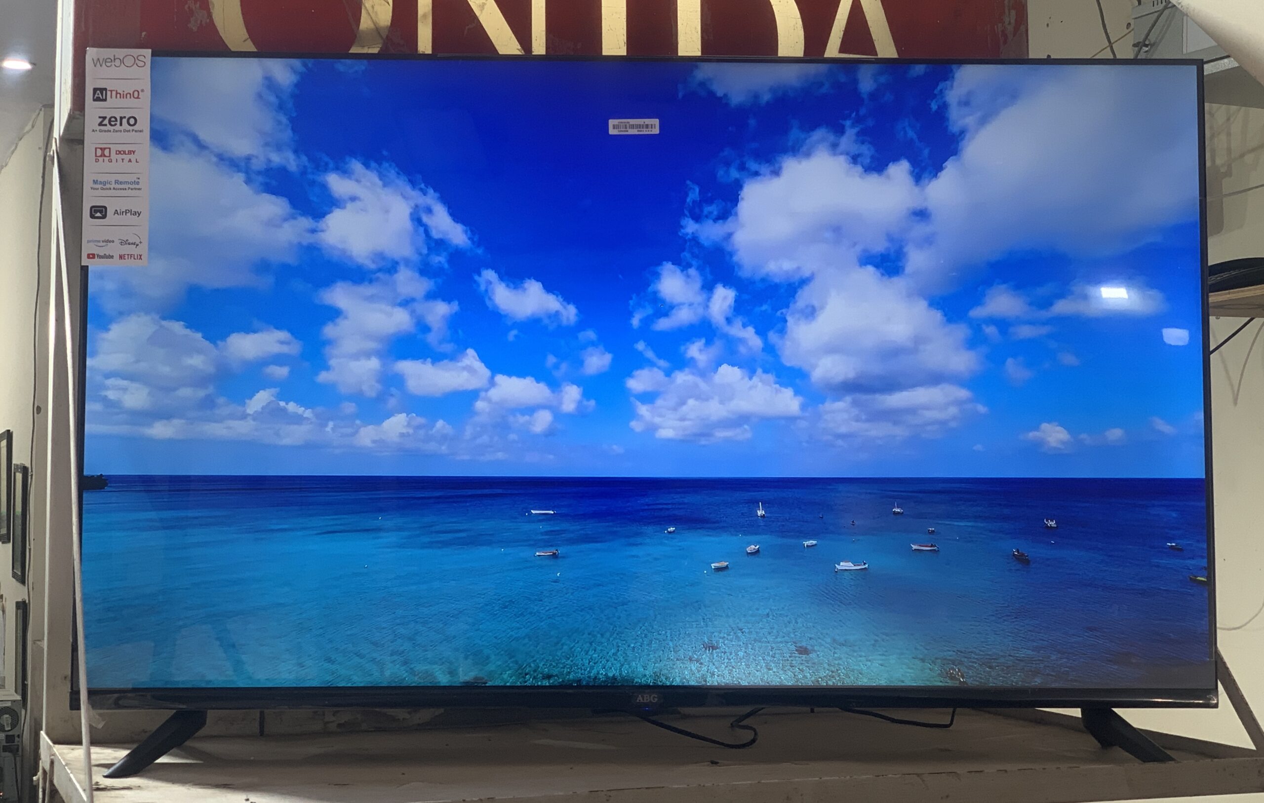 50 inch web os.JPG Aquabigguard Smart LED TV – 50 Inches (4K Ultra HD) - Image 1