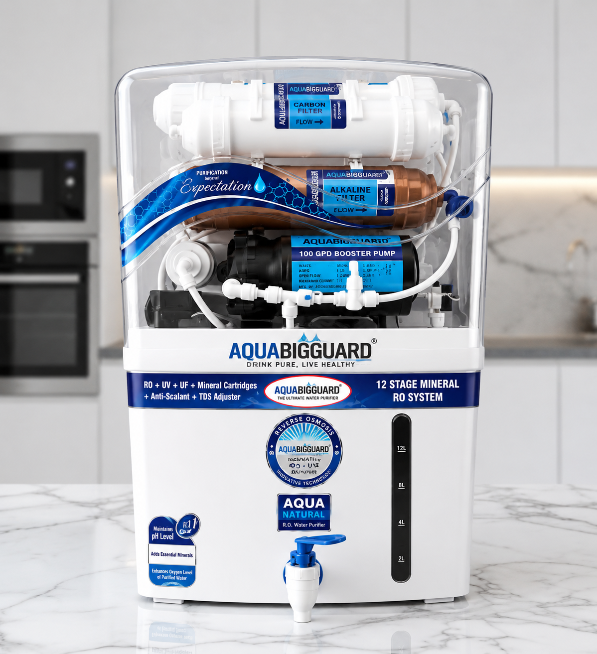 ChatGPT Image Aug 18, 2026, 07_50_41 PM AQUABIGGUARD Grand RO+UV+UF+COPPER+ TDS CONTROLLER 15 L Water Purifier - Image 1