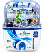 AQUABIGGUARD Swift RO+UV+UF+COPPER+ ALKALINE TDS CONTROLLER 16 L  Water Purifier (White & Blue)