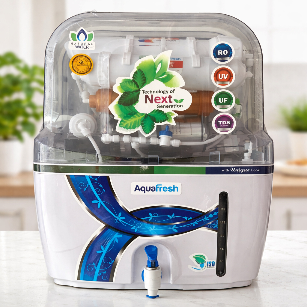 ChatGPT Image Feb 1, 2026, 07_25_47 PM Aquabigguard Swift RO+UV+UF+COPPER+ TDS CONTROLLER 15 L RO + UV + UF + Copper Water Purifier (White & Blue) - Image 1