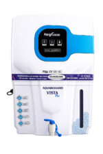 AQUABIGGUARD Vista RO+UV+UF+COPPER+ALKALINE+ TDS CONTROLLER 15 L Water Purifier (White+ Blue)