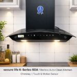 Aquabigguard Auto Clean Kitchen Chimney with Powerful Suction & Auto Clean with Touch Support