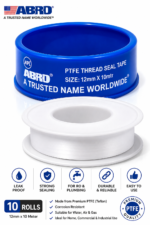 AQUABIGGURD PTFE Teflon Thread Seal Tape – 12mm × 10M (Pack of 10) - Image 2