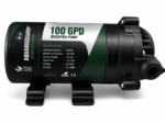 AQUABIGGUARD RO Booster Pump 100 GPD High Speed Black